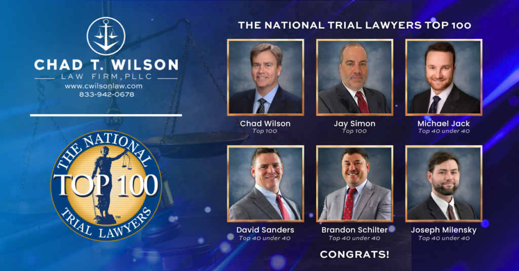 Chad T. Wilson: The National TOP 100 TRIAL LAWYERS