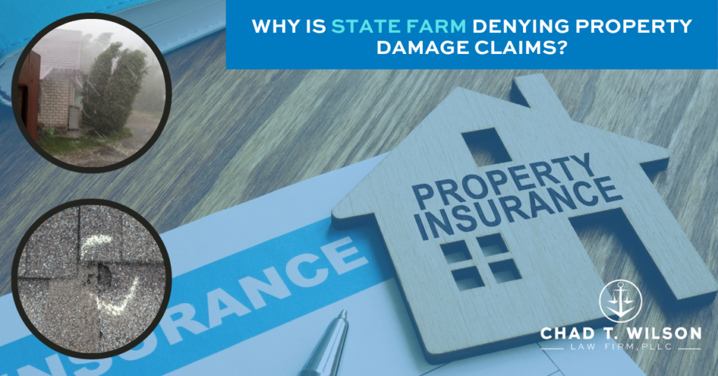 Why is STATE FARM Denying Property Damage Claims?