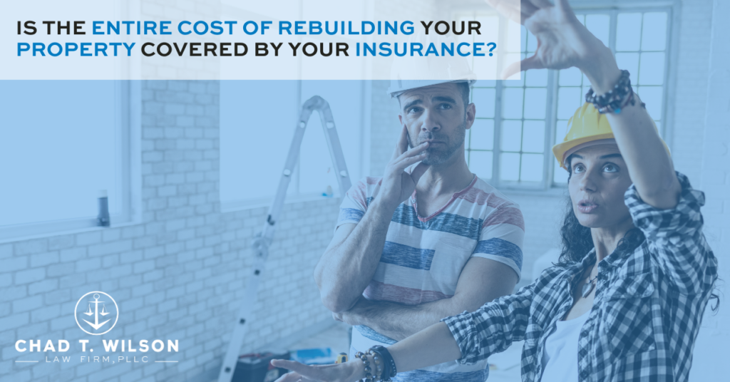 Does your insurance cover your entire property?