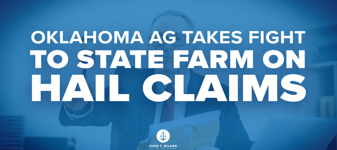 Oklahoma Attorney General Takes fight to State Farm Over Hail Damage Claims
