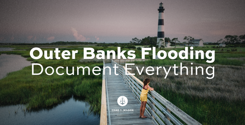 Outer Banks coastal flooding
