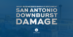 San Antonio Downburst Damage