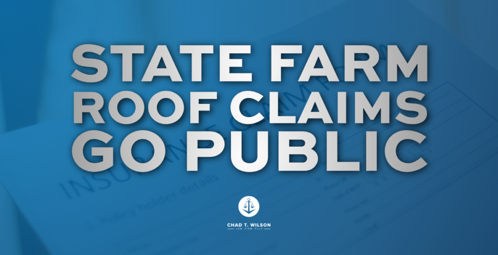 State Farm Roof Claim Documents