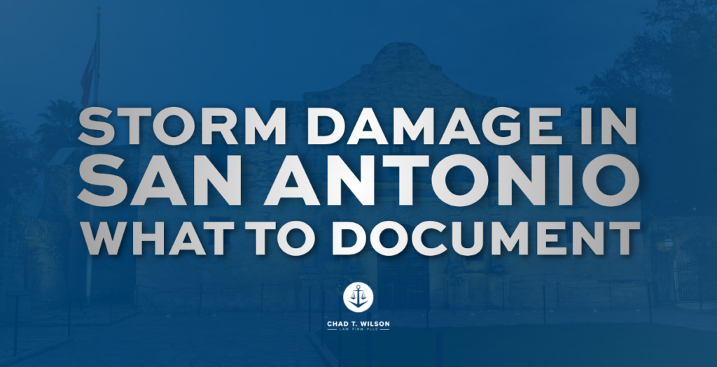 San Antonio Storm Damage
