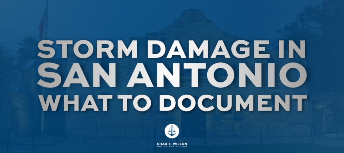 San Antonio Storm Damage