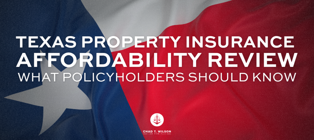Texas Property Insurance Affordability Review Texas Property Insurance Affordability Review