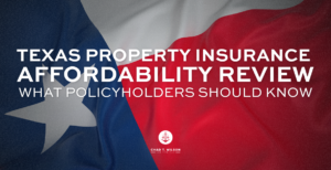 Texas Property Insurance Affordability Review