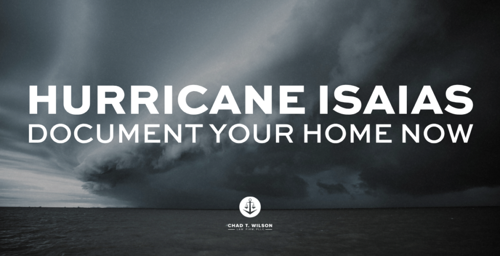 Documenting Your Home Before Hurricane Isaias