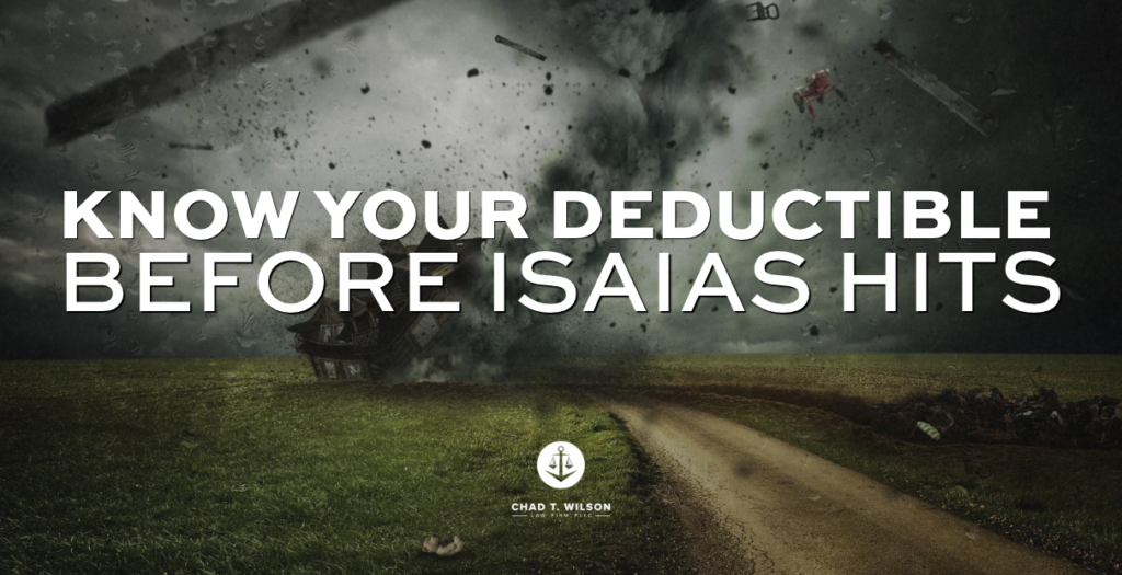 Florida hurricane deductible