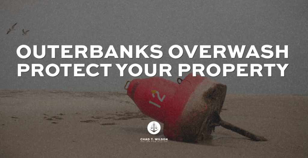 Outer Banks overwash property damage