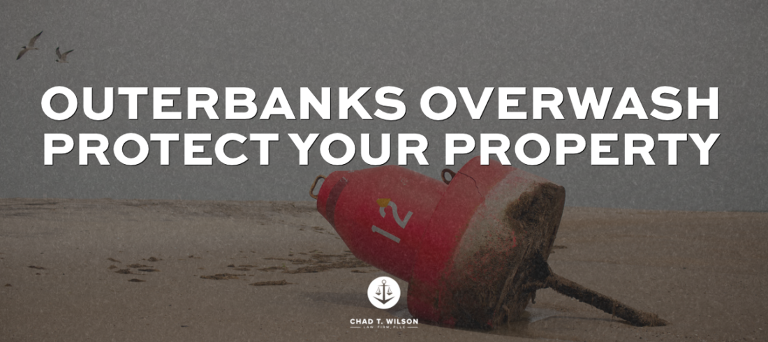 Outer Banks overwash property damage