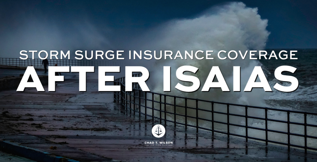 isaias storm surge insurance coverage