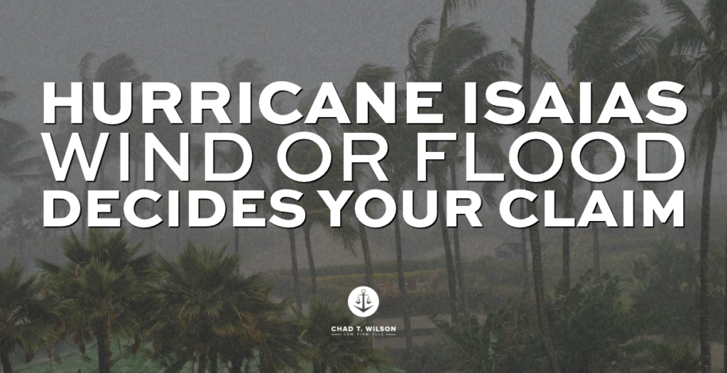 wind versus flood damage